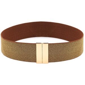 Wide Elastic Waist Belts For Women Vintage Stretch Belts For Dresses Bling🐻